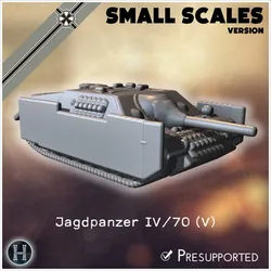 Jagdpanzer IV/70 (V) (small scales version) - Germany Eastern Western Front Normandy Italy Berlin Bulge WWII
