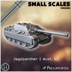 Jagdpanzer V Jagdpanther I Ausf. G2 (small scales version) - Germany Eastern Western Front Normandy Italy Berlin Bulge WWII