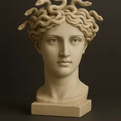 Jellyfish face pot