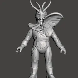 KAMEN RIDER GILLIERA FAN ART tokusatsu RETRO SOFUBI STYLE