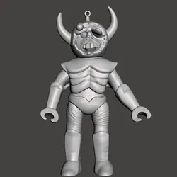 KAMEN RIDER INAZUMAN BAMBARA FAN ART tokusatsu RETRO SOFUBI STYLE