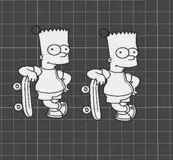keychain Bart