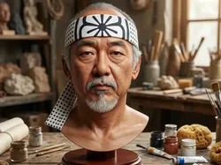 Mr. Miyagi - Karate Kid - Free 3D Print Model