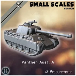 Panzer V Panther Ausf. A (small scales version) - Germany Eastern Western Front Normandy Italy Berlin Bulge WWII