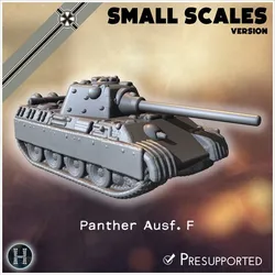 Panzer V Panther Ausf. F (small scales version) - Germany Eastern Western Front Normandy Italy Berlin Bulge WWII
