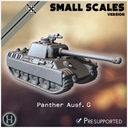 Panzer V Panther Ausf. G (small scales version) - Germany Eastern Western Front Normandy Italy Berlin Bulge WWII