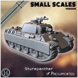 Panzer V Sturmpanther (small scales version) - Germany Eastern Western Front Normandy Italy Berlin Bulge WWII