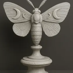 Pedestal moth