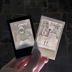Polaroid Lithophane