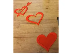 Romantic Heart Pierced by Cupid's Arrow