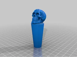 Skull Beer Tap Handle