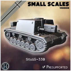 Sturm-Infanteriegeschutz 33B StuiG-33B (small scales version) - Germany Eastern Western Front Normandy Stalingrad Koursk Italy Afrika WWII