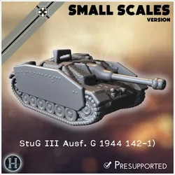 Sturmgeschutz StuG III Ausf. G 1944 Sturmi late production (Sd.Kfz. 142-1) (small scales version) - Germany Eastern Western Front Normandy Italy Berlin Bulge WWII
