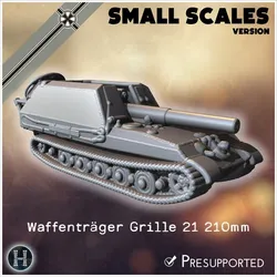 Waffenträger Grille 21 210mm (small scales version) - Germany Eastern Western Front Normandy Italy Berlin Bulge WWII