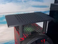 Xbox Series X Perforated Shelf - Free 3D Print Model