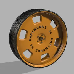 1/25 34in Variable offset mockup wheel