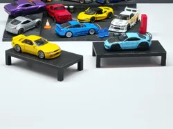 1/64 Diorama Platform / Stage Display - Free 3D Print Model