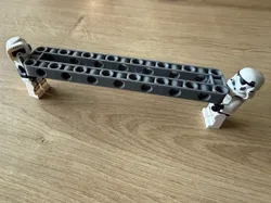 3x15 Technical Beam Frame (Alternating Holes) - Free 3D Print Model