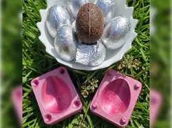 Chocolate Easter Egg Press | Food Safe - Free 3D Print Model