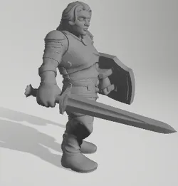 Dwarf Female Fighter 2