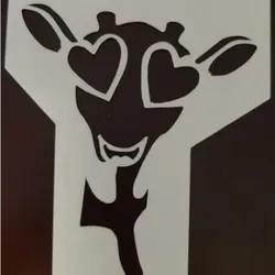 Giraffe Stencil