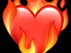 Heart in flames - Free 3D Print Model