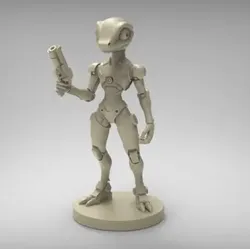 Krael "Razor" Valtor - Cyborg Lizard