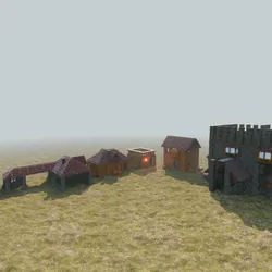 Medieval village