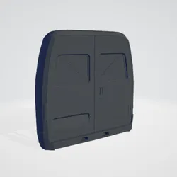 Rear door