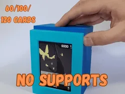 Rising Deck Box for TCG - NO SUPPORTS  - Free 3D Print Model