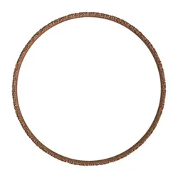 Rosette No. 163 - Ornate Round STL Frame with Rich Floral Relief for Ceiling or Mirror Applications