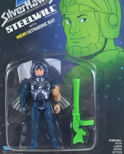 Silverhawks Ultrasonic Suit Steelwill Kenner
