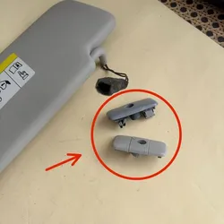 Skoda Karoq sun visor cover