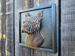 SLICED BOSTON TERRIER  - Free 3D Print Model