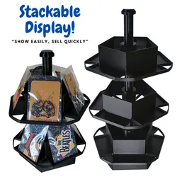 Stackable Rotating Display Stand  | Jewellery | Keyrings | Earrings | Crafts