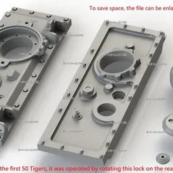 Tiger Tank Early Engine Door Block_B.(STL-35-16)