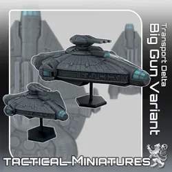Transport Delta Big Gun Variant Tactical Miniatures