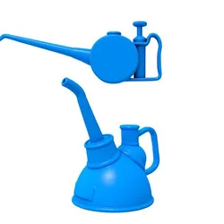 Vintage Oil Can / Vintage Oil Can stl / oil can stl / oil can / Metal Can  /  Motor Oil Can Mockup