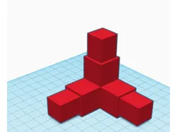 3 way corner square tube connector