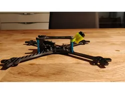 Antenna support stubby and TBS - Skull and Drones - Envy