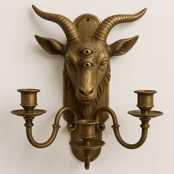 Baphomet Wall Sconce