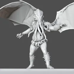 Cthulhu - Miniature Collection 3D print model
