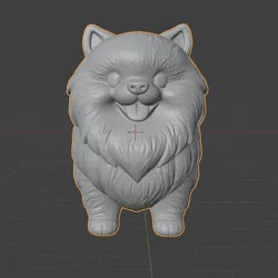 cute pomeranian dog