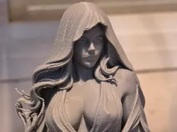 Ghost Lady - Free 3D Print Model