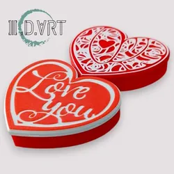 Heart Box for Valentine's Day and Anniversaries | Easy 3D Printing WITHOUT SUPPORTS