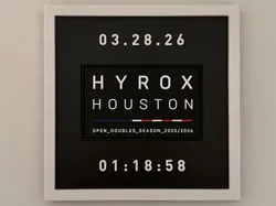 Hyrox Patch Frame - Free 3D Print Model
