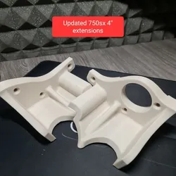 Kawasaki 750 SX / SXI Hull Extensions