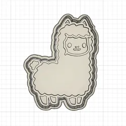 Llama Cookie Cutter