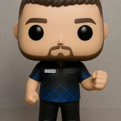 luke littler darts figure