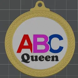 Medal, school enrollment, first grade, ABC medal